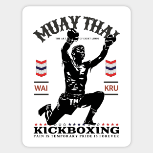 Muay Thai Classic Wai Kru Magnet